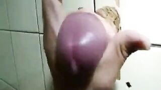 Amateur hunk with hairy twat gives sloppy head & handjob to his straight friend