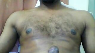 Watch this Indian dude give a hot handjob and get a hot cumshot in a wild solo session in Malaysia!