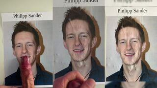 Homemade German sex tape featuring my straight best friend Philipp Sander and his hot cumshot
