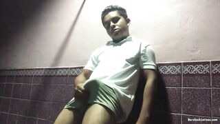 Avrool Tugs Off Brazilian Teen's Ass and Cums Hard