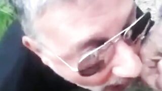 Amateur hunk with hairy twat jerks off to cumshot in 4th time