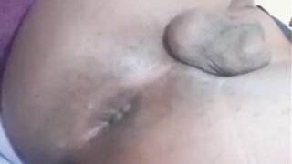 Naijabros wants to get his black dick sucked while he's playing solo