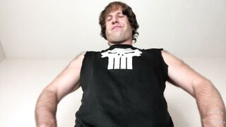 Watch two biotchs dominate their man and talk dirty while getting their tight assholes licked POV-style