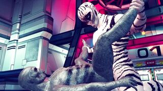 KoiBoiToy goes wild with Homo Alien 3 - Dimensional Porn & Bareback Handjobs