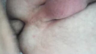 Amateur Hairy Hunk Breeds Big Dick and Takes a Cumshot in Bareback Orgasm