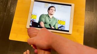 Male Celebrity Cum Tributes stroke & stroke while jerking off to Jizz Tribute