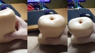 Watch Brodemon's hairy and solo play with his toys & cumshot
