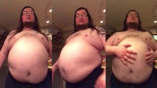 Gut Feelings: Hairy fat belly gets wild with a big dick after nine,000 calorie days