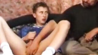 Homo-curious young stud savors big dick anal and cumshot in Daddy Sohn 13 2
