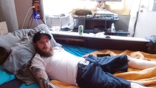 Redneck-Pup's first-ever nicer ones: Homo-cumshot, solo male, HD porn, and handjob