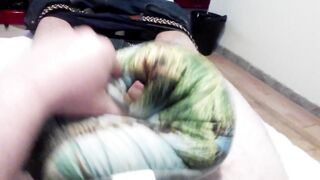 newcomerboy pounds Cushion & Jism Xxl with his big cock