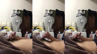 Watch too1224japan stroke his dick and jerk off until he explodes in a hot cumshot