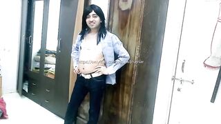 Watch Luvs as he gets a big hairy cumshot after work