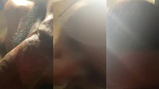 Watch as Pretty Black Spunk-Pump burst out of my hairy throat and make my facehole wet