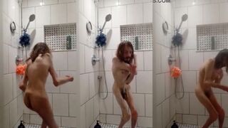 RealBryanSheldrick gets soaking wet and horny in homemade video