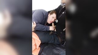 Hot stud gives a sloppy blowjob and handjob in HD video