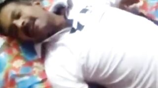 Get ready for a wild ride as Indian sucker 4 takes on a massive cock & handjob fest!