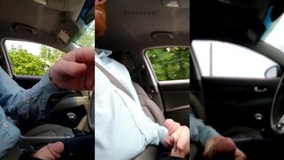 420sexy4U goes wild with Meatpipe in public highway fuck fest