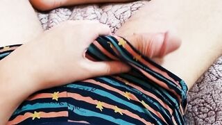 Wowrussia - Russian boy gets off on his big dick in HD solo video