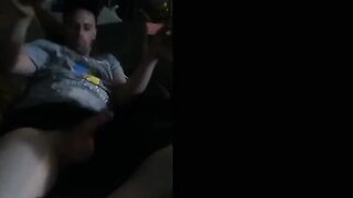 Dustin Trice gets a hard dick in his ass while locked in quarantine, and gets a rimming and hairy ass surprise