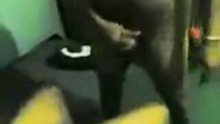 Watch this hairy Asian amateur take a raw ride on a big dick while getting a cumshot on his big tits