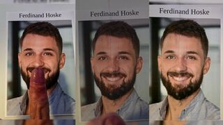 Cumtribute to Ferdinand Hoske (sexy str8 guy)