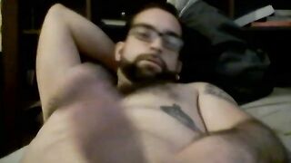 JackintheBell69 goes wild and catches himself with a big hairy dick