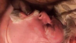 Interracial Hairy Daddy Gives Bear a Bareback Hustling
