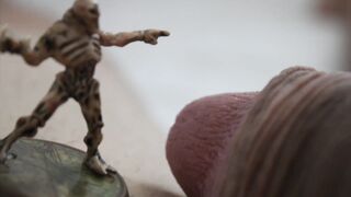6xis explores the bodyscape with his hairy European handjob skills