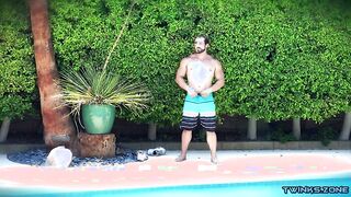 Super-Steamy youngsters arse to jaws and cum shot